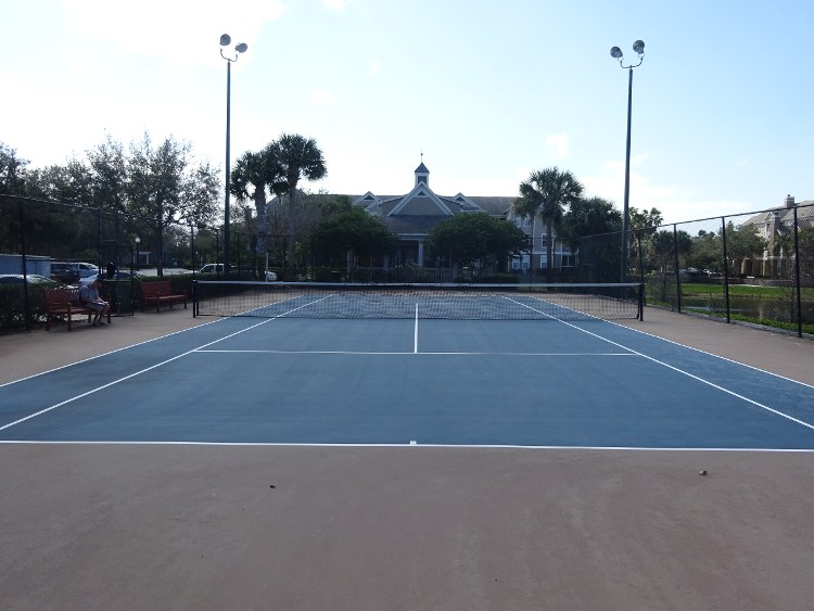 Tennis Court Before